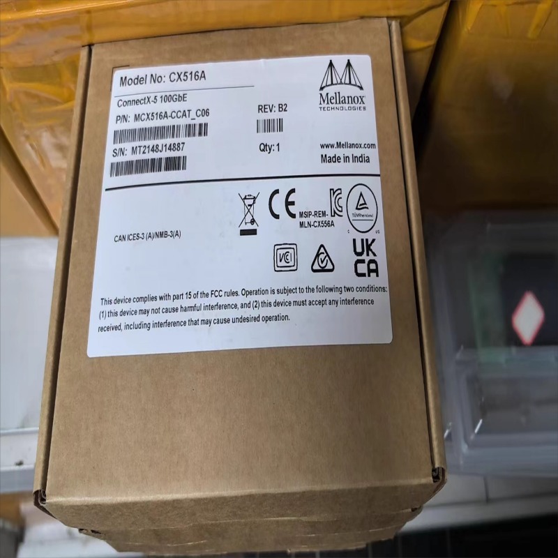 100Gbe Qsfp28 Network Card - Melos MCX516A-CCAT/CDAT ConnectX-5 EN 100GbE Çift