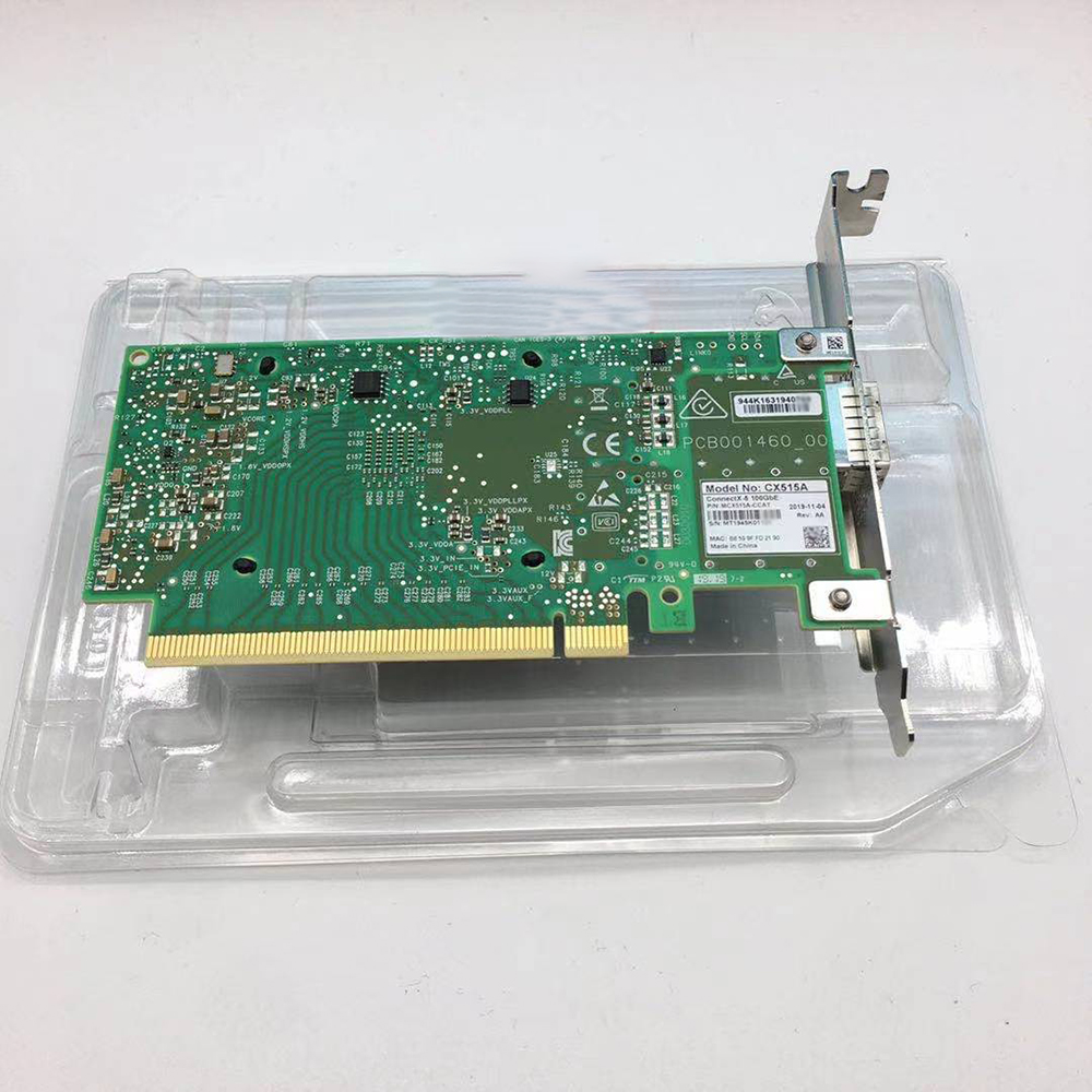 100Gbe Qsfp28 Network Card - 100Gb/s MCX515A-CCAT NIC ConnectX-5 100GbE QSFP28