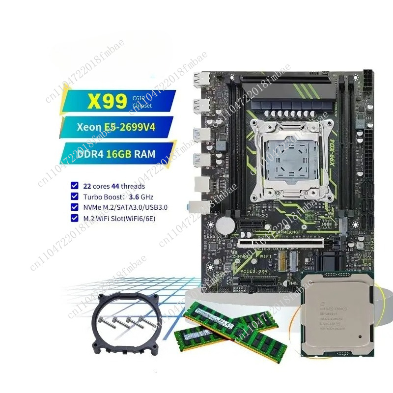 E5 2699 V4 - Masaüstü Bilgisayar Kombinasyon Seti Matx NVMe