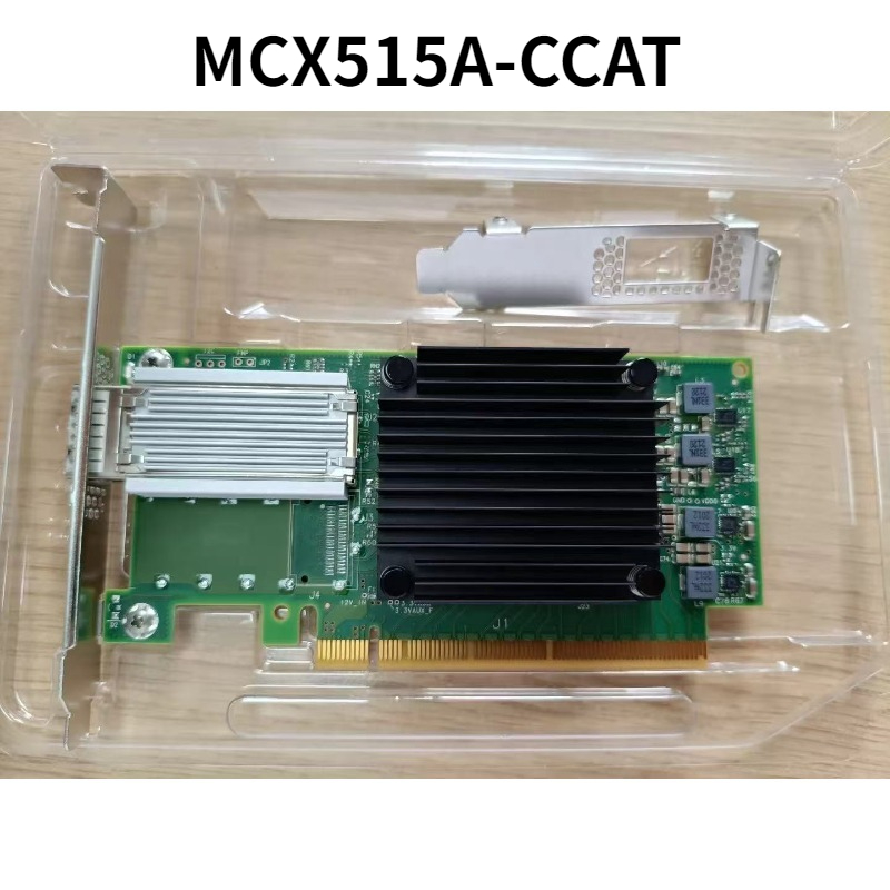 100Gbe Qsfp28 Network Card - MCX515A-CCAT Mellanox ConnectX-5 100GbE QSFP28 1-port