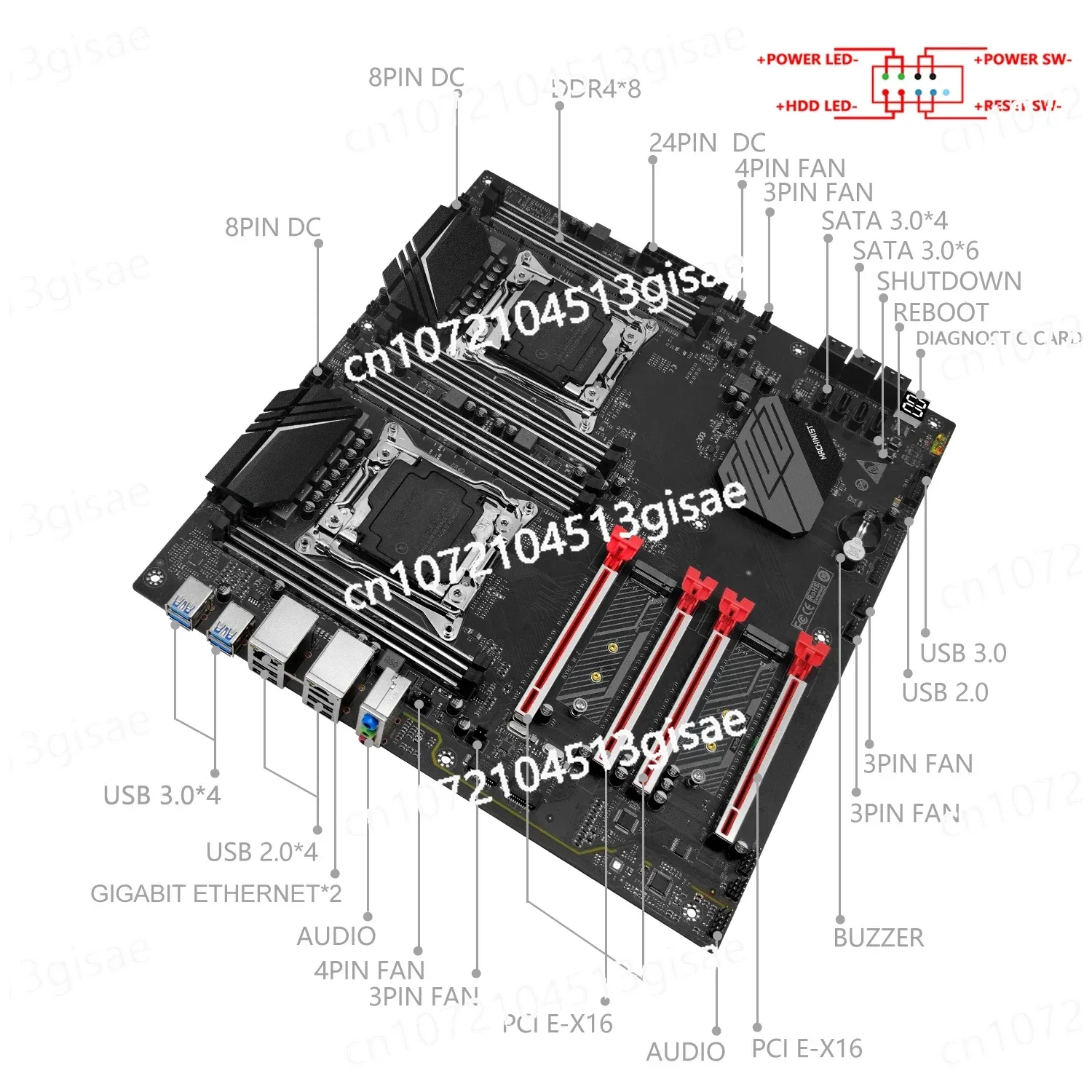 Mechanic X99 D8 MAX Ana Kart P - E5 2699 V4 incelemesi ve fiyatı